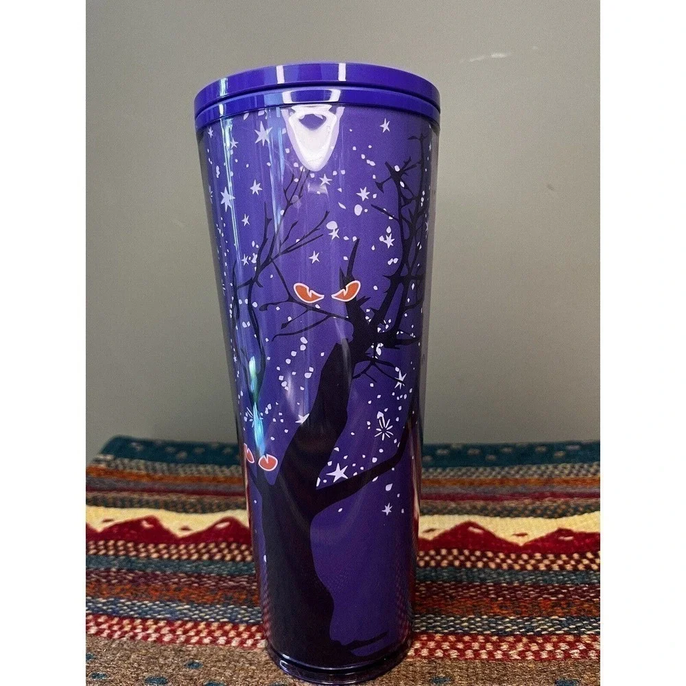 Starbucks Halloween glowing Eyes Tumbler NO STRAW